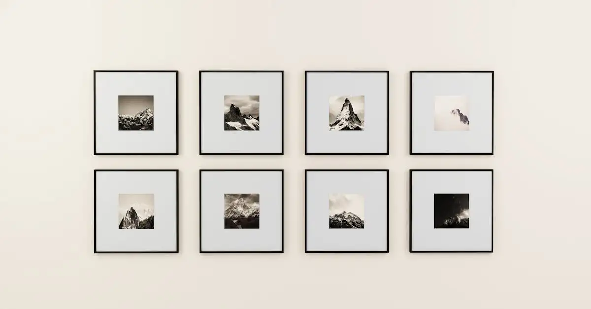 Een kunstwerk aan de muur kiezen